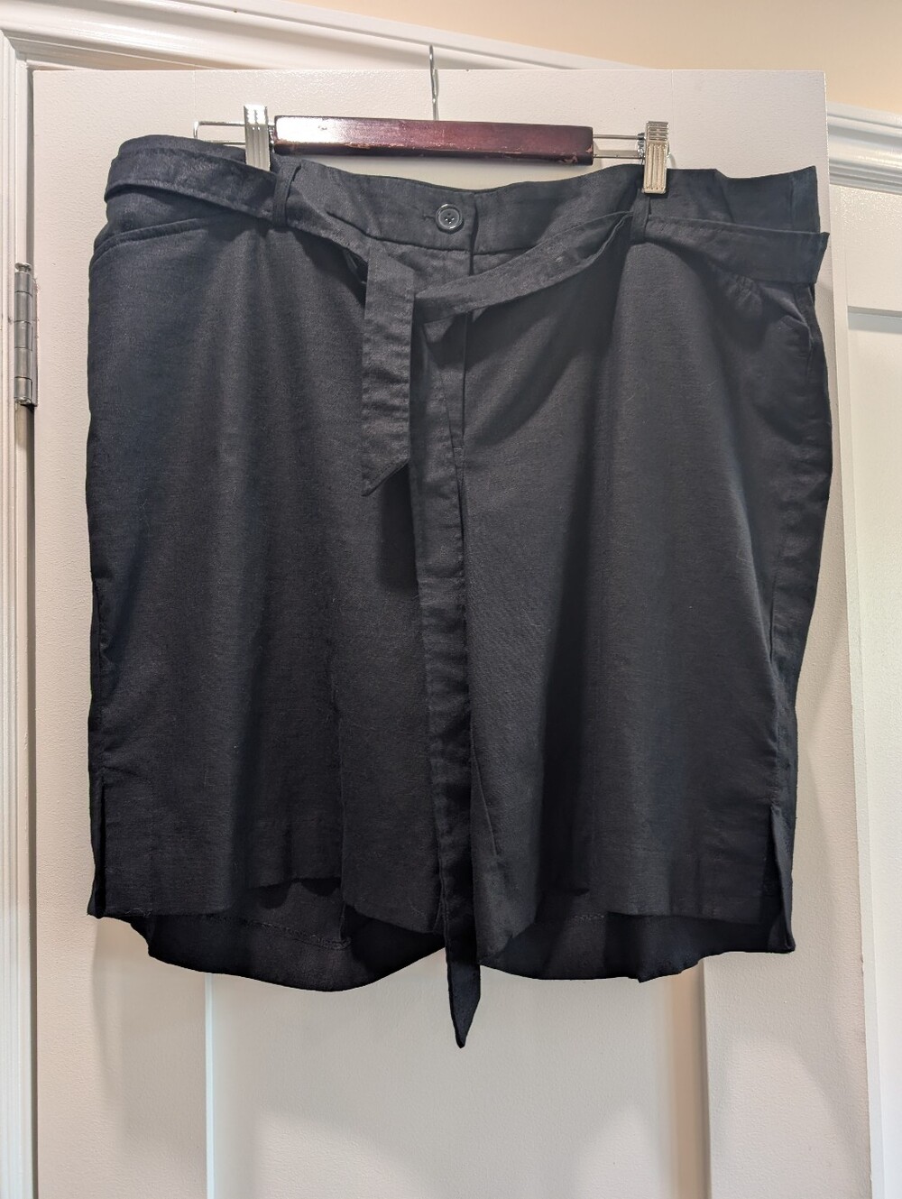 Linen Blend Dress Shorts, 18